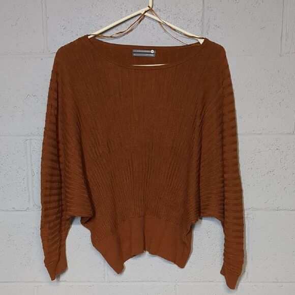 Anthropologie Sweaters - Anthropologie Women's Boatneck Batwing Sleeve Sweater Size XS Fall Style